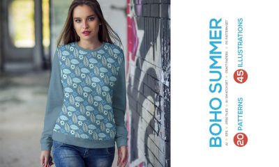 طرح پارچه | پارچه طرح دار | چاپ روی پارچه | پترن فانتزی| پارچه گل دار | طرح لایه باز چاپ پارچه | پارچه طرح هاوایی